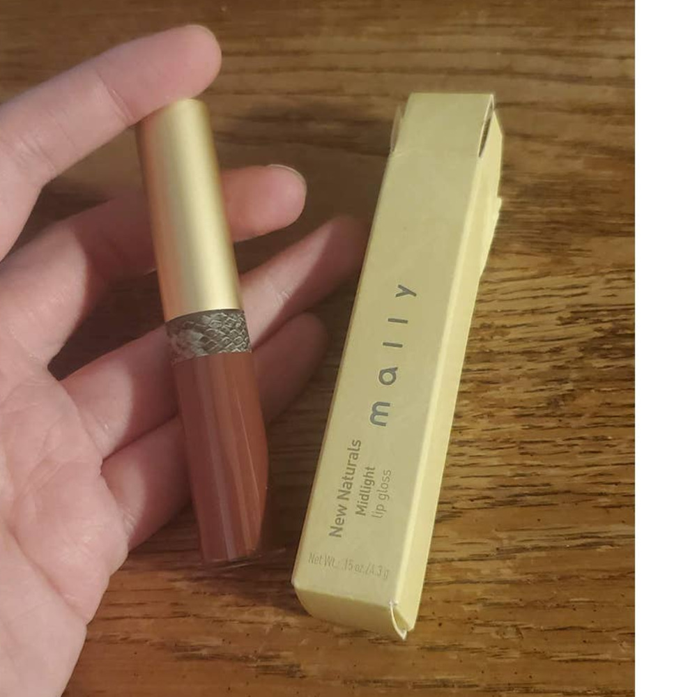 NEW! Mally New Naturals Midlight Lip Gloss Fierce Sweet Plum